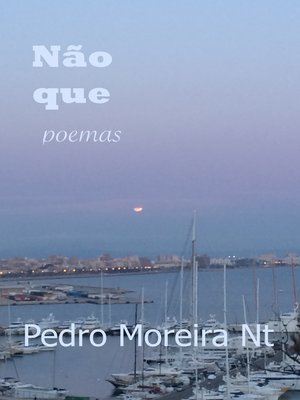 cover image of Não que: poemas